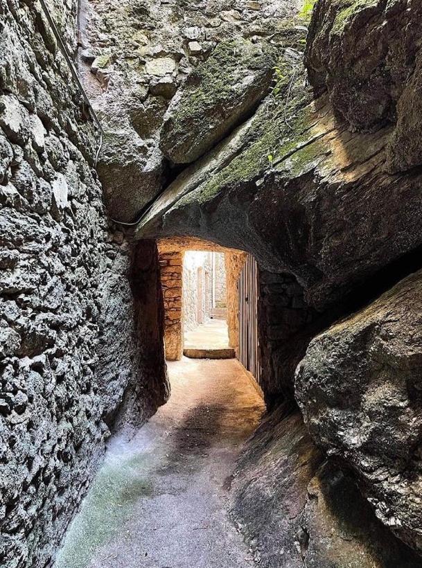 Вілла Gite Pommier Au Chateau Des Pauses Saint-Andre-de-Majencoules Екстер'єр фото